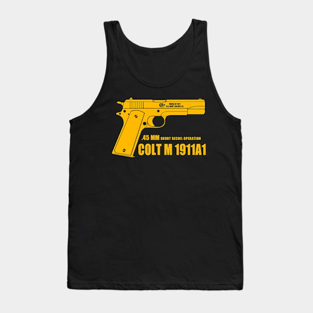 Colt M 45mm Tank Top by Niken12